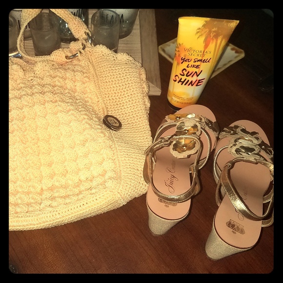 The Sak Handbags - The SAK Yellow Crochet Handbag